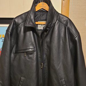 Burks Bay 100 percent Leather Jacket